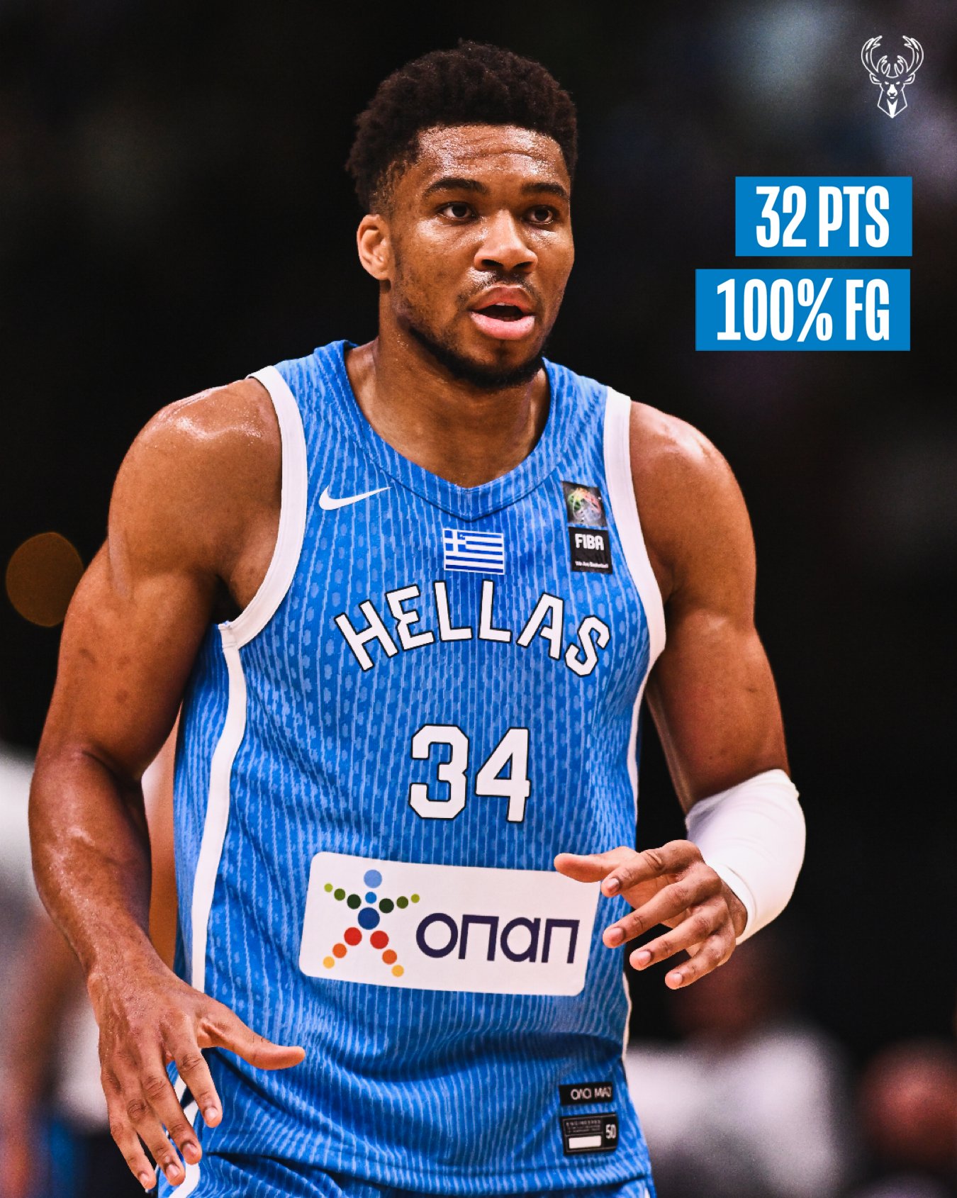 字母哥回归赛场，败北首场状态亮眼，加拿大队观众沸腾！的简单介绍