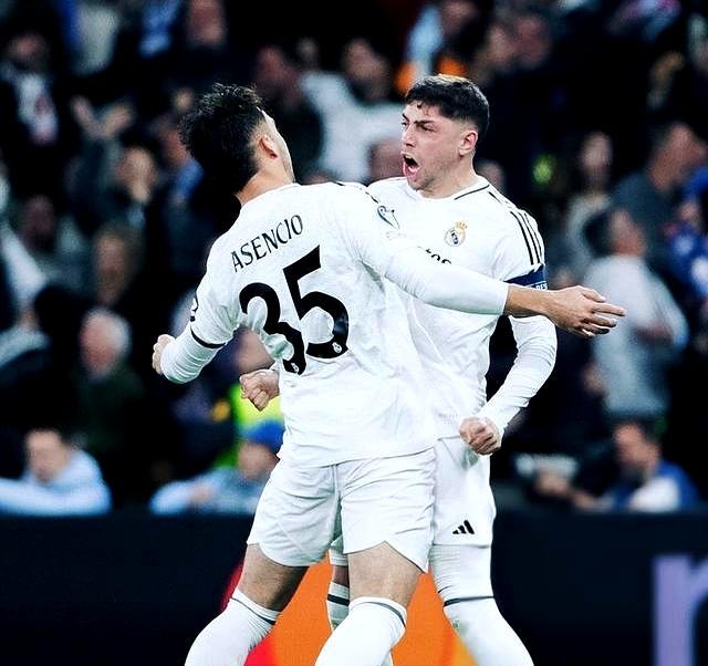 皇马巨星伤愈复出即破门，全场球迷沸腾，出来这种一点.