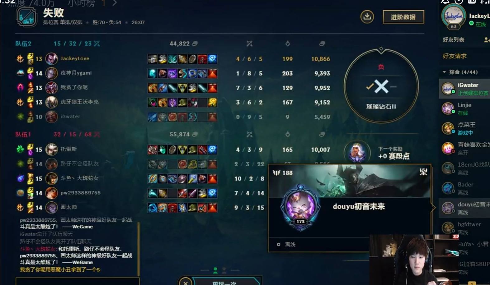 JackeyLove遭遇二十持续失利，中国队教练压力巨大！